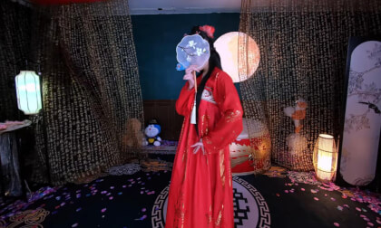 狸妖妖liyaoyao 20251007001 月圆花好 3D VR 180 8K