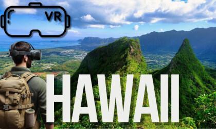 Hiking Hawaii in 360° VR: Breathtaking Trekking Adventures on Maui & Oahu