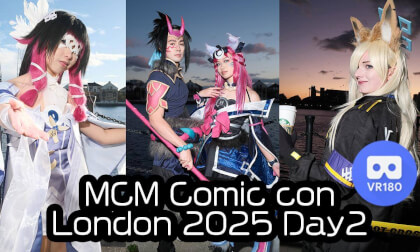 MCM comic con London 2025 Oct Cosplay Music Video Day2