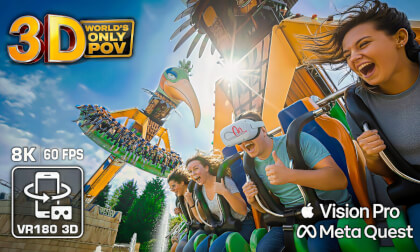 3D VR180 Onride POV: RARE El Volador - FEAR the 60° TILT (8K 60FPS) - Meta Quest - Apple Vision Pro - Qoocam 3 Ultra Modded VR180