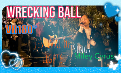Streetsinger sings Miley Cyrus