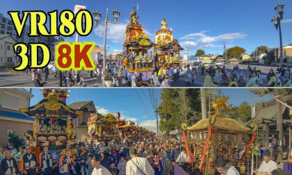 Honjo Festival (1) , the best float festival in northern Kanto , JAPAN