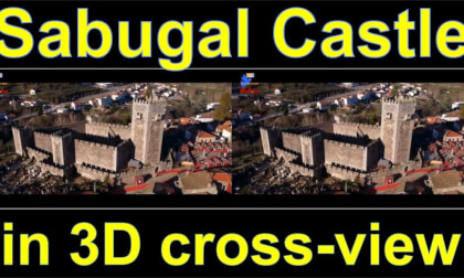 Sabugal Castle, Portugal in 3D side-by-side cross-view "by angel's eyes - iXYt" Sabugal Castle, Portugal in 3D side-by-side cross-view "by angel's eyes - iXYt"
