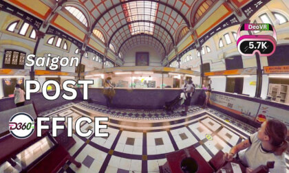 Saigon Central Post Office 5.7 k 360 VR