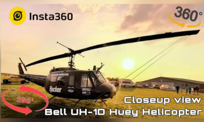 Bell Huey Vietnam Helicopter Airshow