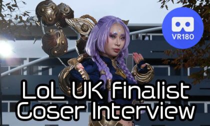 League of Legends Yunara cosplayer Interview at MCM London