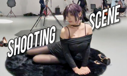Beauty Model Shooting Scene