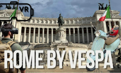 Tour Rome by Vespa in 360° VR: Experience the Eternal City like a Roman