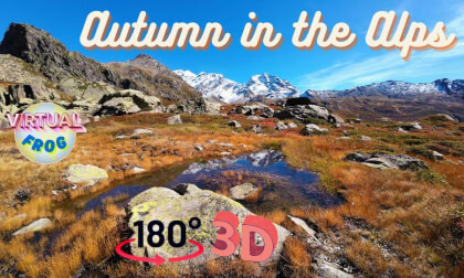 Charms of France | Experience the Autumn Magic of the Alps | 8K 3D VR180