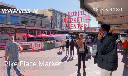 Seattle Icon: Pike Place Market Immersion (8K VR180 Tour)
