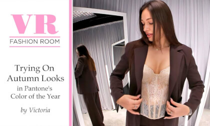 Trying On Autumn Looks in Pantone's Color of the Year 2025