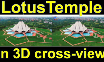 LotusTemple in 3D side-by-side cross-view "by angel's eyes - iXYt" LotusTemple in 3D side-by-side cross-view "by angel's eyes - iXYt"