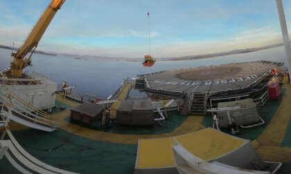 Deepsea Atlantic walk around and helicopter