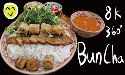 Bun Cha: Food walking tour [Jongno] - 8K 360º