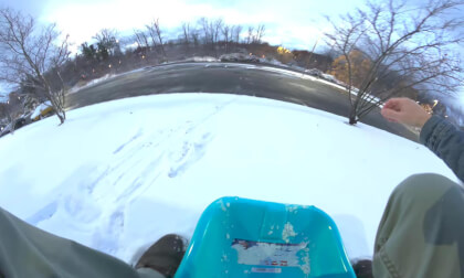Short Sled Ride - VR180 8K