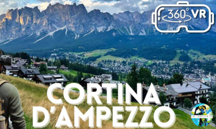 Cortina d’Ampezzo 360° VR Drive | Dolomites Passes & Alpine Views