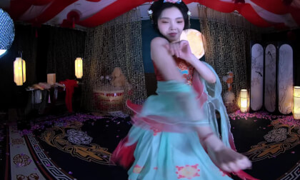狸妖妖liyaoyao 20251010001 来财DJ 3D VR 180 8K