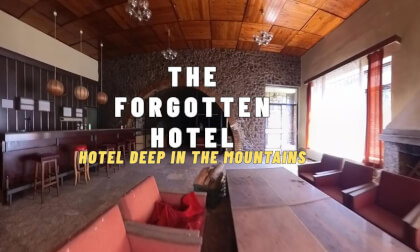 Exploring a Hidden Abandoned Hotel in the Mountains