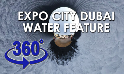Expo City Dubai Water feature Expo City Dubai Water feature