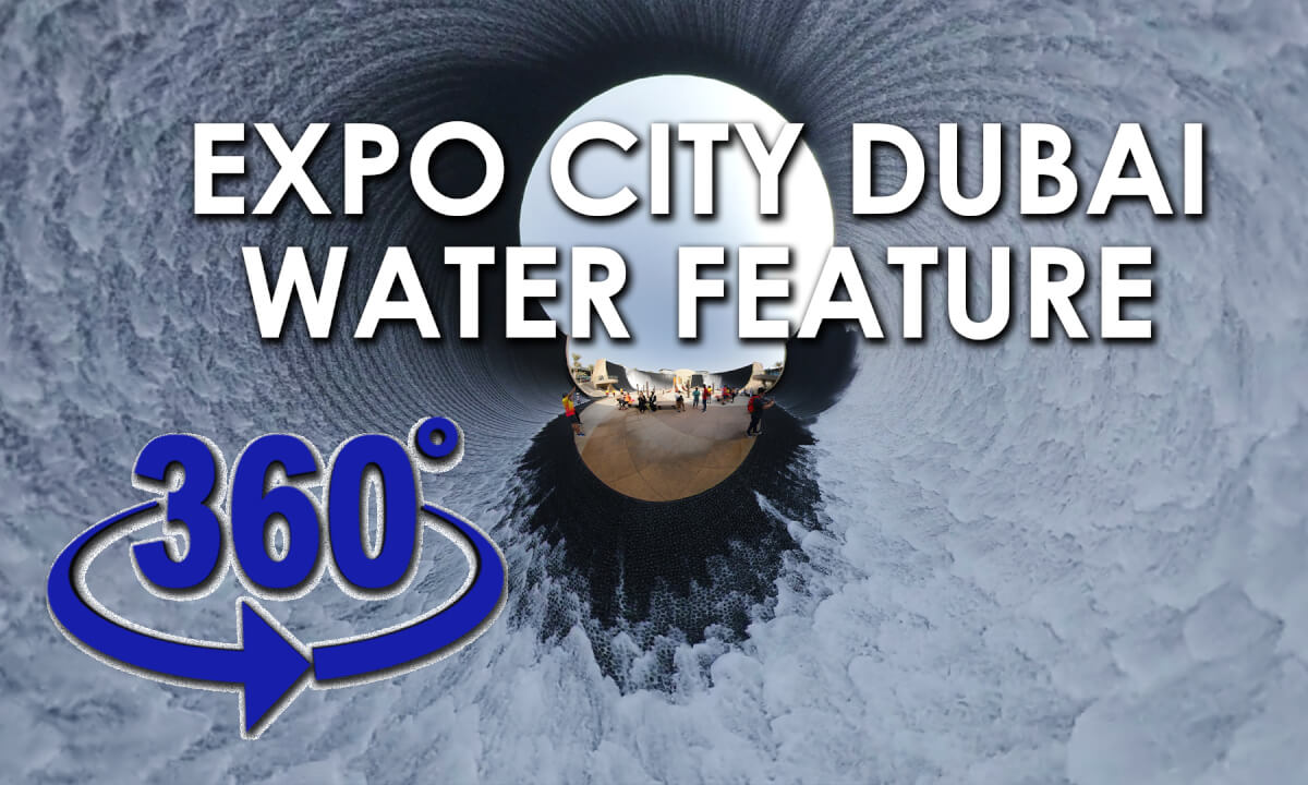 Expo City Dubai Water feature