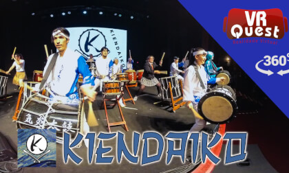 360º view of  Taiko,  with KIENDAIKO group. 360º view of  Taiko,  with KIENDAIKO group.