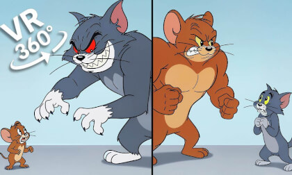 Tom and Jerry Muscle Milk VR 360° Experience