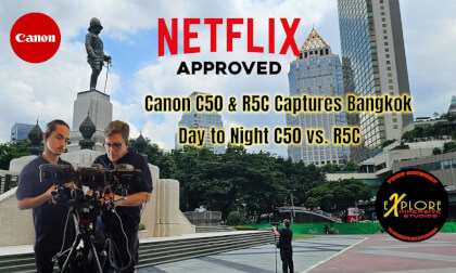 NOW Netflix Approved. The Canon EOS R5C and The C50
