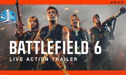 Battlefield 6: Official Launch Live Action Trailer (3D) | The world is a vampire