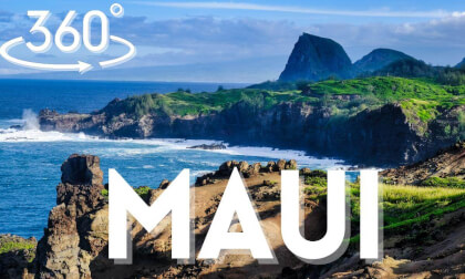 Maui 360° | Road to Hana & Haleakalā Sunset VR Tour 8K