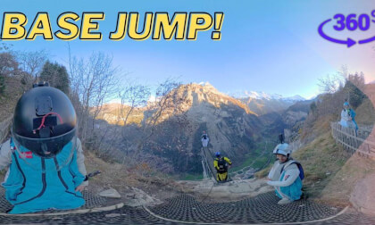 Lauterbrunnen High Ultimate — Vertical Drop (360° VR)