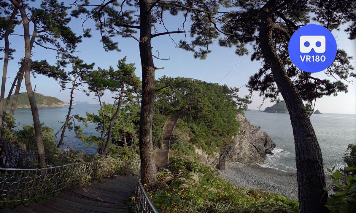 Molundae Cliff, Busan, Korea (2025) | 8K 3D VR180
