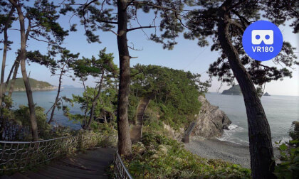Molundae Cliff, Busan, Korea (2025) | 8K 3D VR180