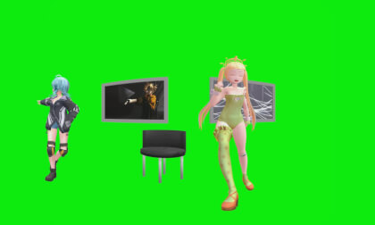 [MMD] Xytry-san and Potez-san's Monster Showdown. (passthrough)