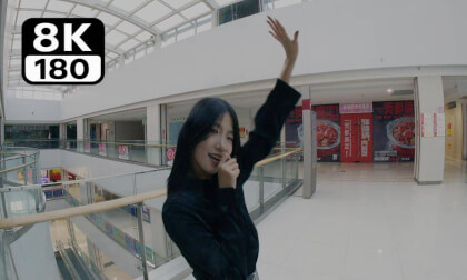 Immersive viewing of the dance 《No No No》