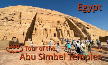 360° Tour of the Abu Simbel Temples in Egypt