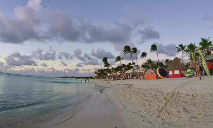 Sunset in Aruba in 180VR 8K pt3