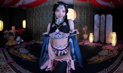 狸妖妖liyaoyao 20251012001 月下舞姬 3D VR 180 8K