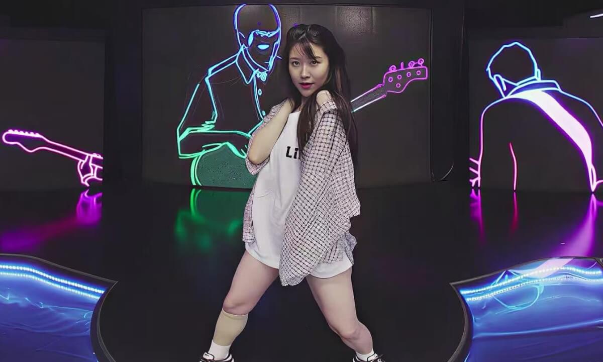 beauty dance3 3DVR/180