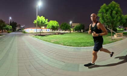 Juffair Bahrain Thursday Evening 5 km Run 14 Aug 2025