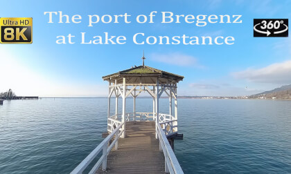 The Port of Bregenz at Lake Constance VR Video The Port of Bregenz at Lake Constance VR