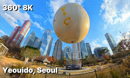 Yeouido, Seoul's Power Island (Finance & Parliament) | Relaxing ASMR