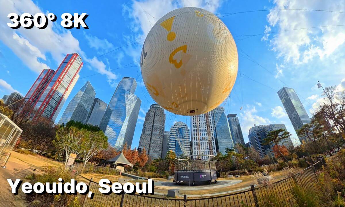 Yeouido, Seoul's Power Island (Finance & Parliament) | Relaxing ASMR