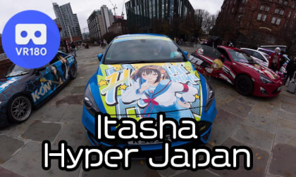 Itasha car at Hyper Japan Manchester