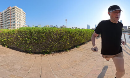 Reef Island Bahrain Friday Morning 4 mi Run with Intervals 12 September 2025