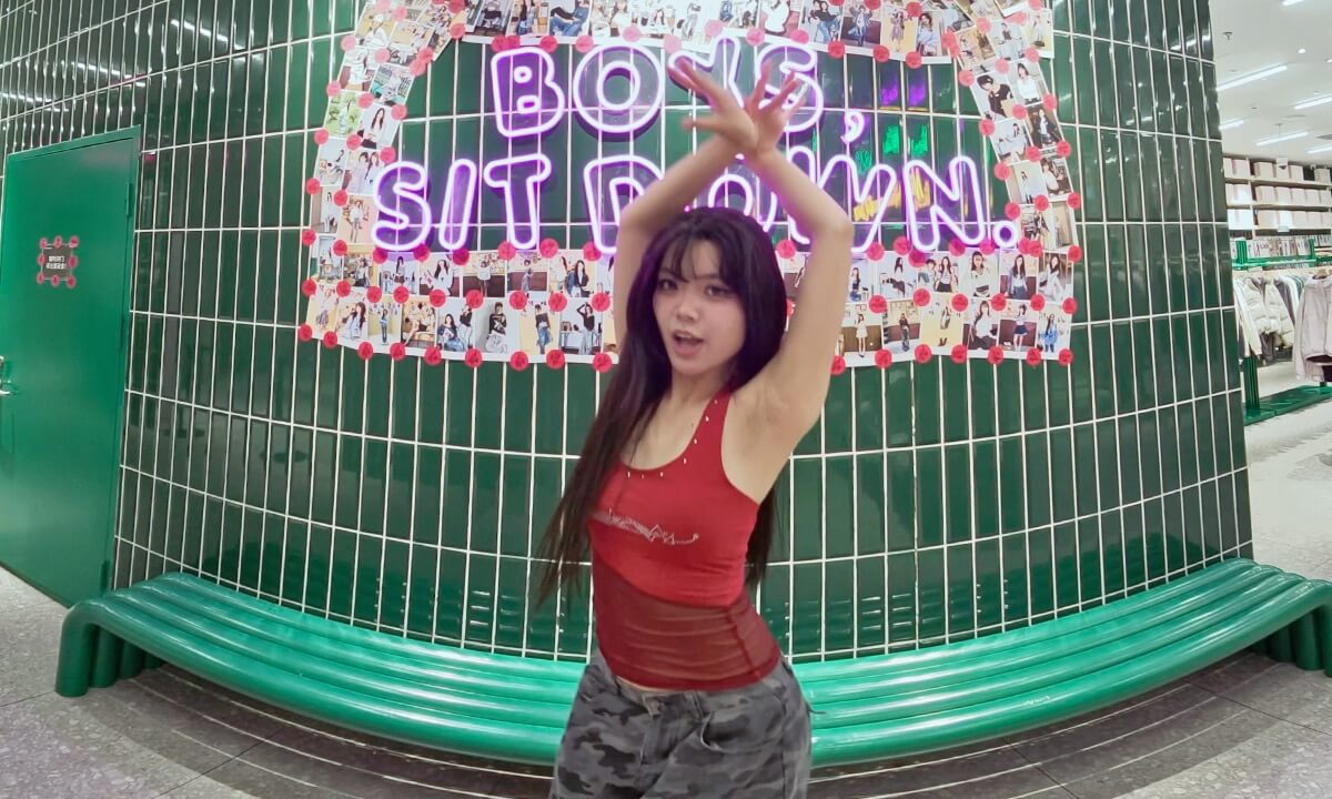 (3D VR180)immersive dance🎵- talk that talk