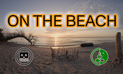 ON THE BEACH – VR180 3D Video | Relaxing Nature