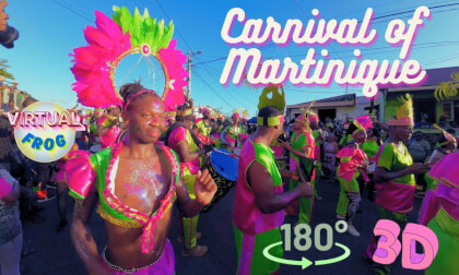 Wonders of the Caribbean | Martinique Carnival 2025: Let's Celebrate? | 8K 3D VR180