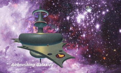 Airbrushing Galaxies