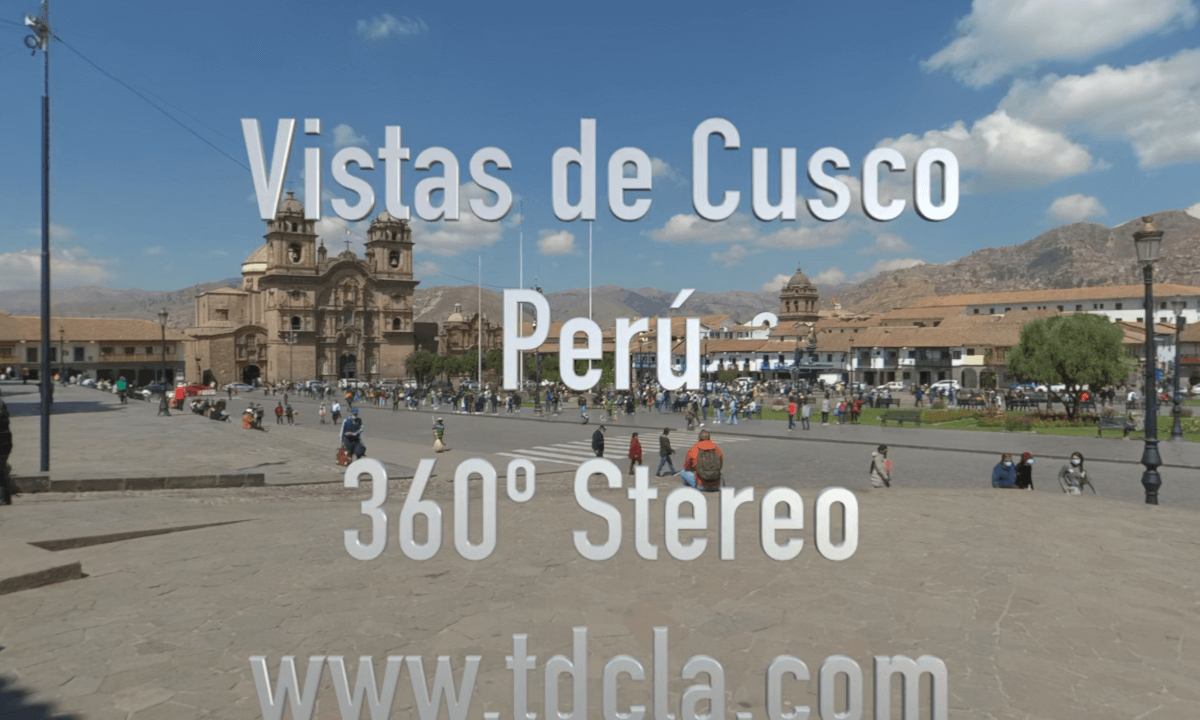 Views from Cusco (6K 360 3D)