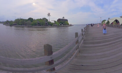 8K VR 180 Jakarta Ancol Beach